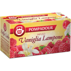 POMPADOUR INFUSO VANIGLIA E LAMPONE - 20 BUSTINE