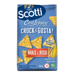 SCOTTI COSI' LEGGERI CROCK&GUSTA AL MAIS E RISO 60 GR.