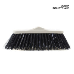 SCOPA INDUSTRIALE IDEALE PER ESTERNI 27x12 CM