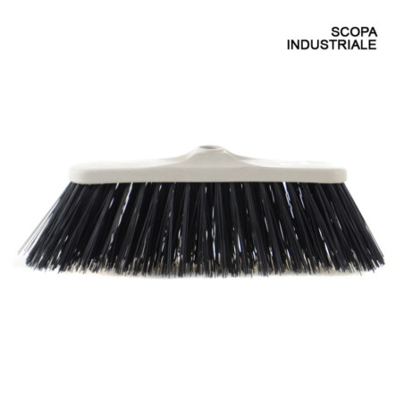 SCOPA INDUSTRIALE IDEALE PER ESTERNI 27x12 CM