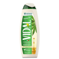 VIDAL BAGNODOCCIA RIGENERANTE ALL'OLIO DI CANAPA BIOLOGICO 500 ML.