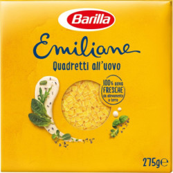 BARILLA EMILIANE QUADRETTI ALL'UOVO N° 115 275 GR.