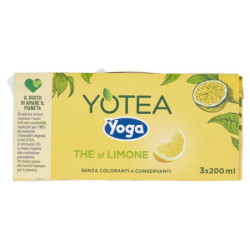 YOGA YOTEA THE AL LIMONE 3x200 ML.