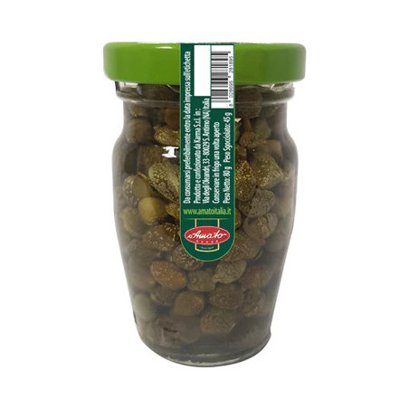 AMATO CAPPERI IN ACETO CALIBRO 7 80 GR.