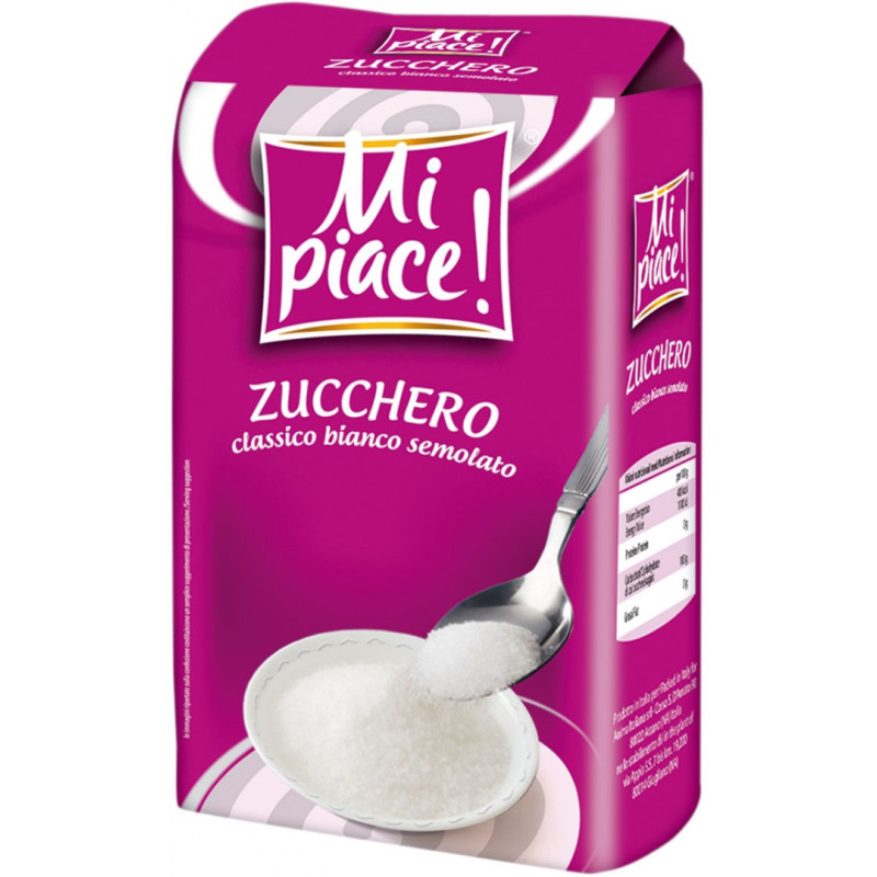 MI PIACE! ZUCCHERO SEMOLATO CLASSICO 1 KG.