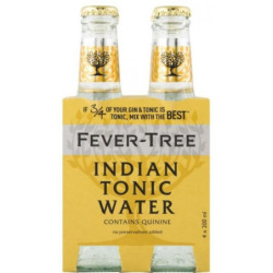 FEVER-TREE ACQUA TONICA INDIAN IN VETRO 4x20 CL.