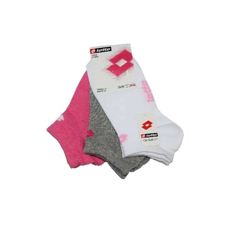 CALZINO SALVAPIEDE BAMBINA LOTTO GR84 (3 PAIA)