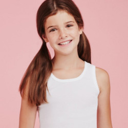 CANOTTA BAMBINA SPALLA LARGA PROFILO SMERLATO ELLEPI 8227 2-10 ANNI