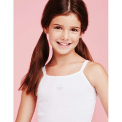 CANOTTA BAMBINA SPALLINA STRETTA ELLEPI 8200 2-5 ANNI