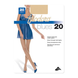 COLLANT VELATO OPACO DONNA FILODORO BLUES 20