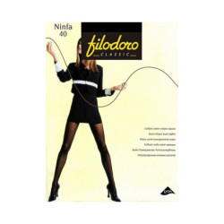 Collant donna tutto nudo in lycra semi velata 40 den. Filodoro Ninfa 40