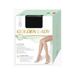 COLLANT VELATO DONNA GOLDEN LADY LEDA 20- 2 PAIA