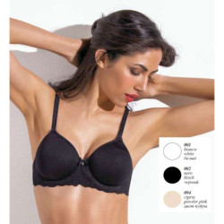 Balconcino con imbottitura spacer e pizzo SieLei Allure 2686 Coppa B-C