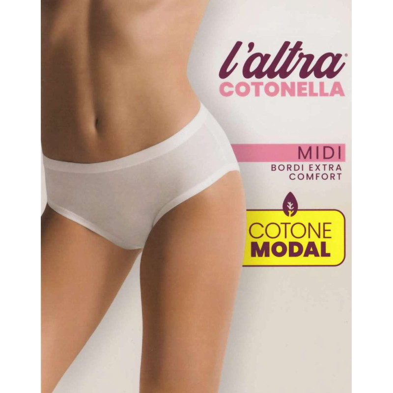 Slip donna MIDI in cotone modal Cotonella GD366