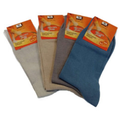 Calzino corto uomo in cotone rasato Effe-A art. 2107 (4 PAIA)