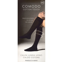 Calzettone lungo uomo SANITARI in CALDO cotone Pezzini UGB-COMODO