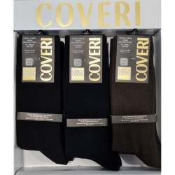 CALZINO CORTO UOMO IN CALDO COTONE ELASTICIZZATO ENRICO COVERI SKYLINE