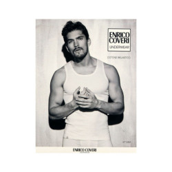 CANOTTA IN COTONE BIELASTICO UOMO COVERI ET1002