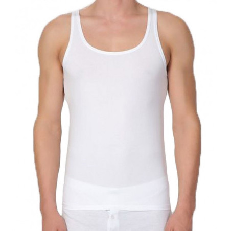 CANOTTA UOMO ELASTICIZZATA SPALLA LARGA LIABEL 03858 223