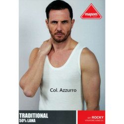 CANOTTA UOMO MAPOM ROCKY SPALLA LARGA CIELO