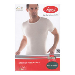 T-SHIRT UOMO GIROCOLLO IN FILO DI SCOZIA LIABEL 3050  23