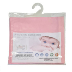 FEDERA CUSCINO PER CULLA NEONATO 30x40 PRIMI PASSI