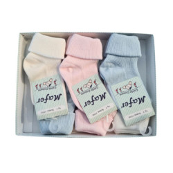 CALZINO CORTO DA NEONATO IN CALDO COTONE MAFER BMC2589