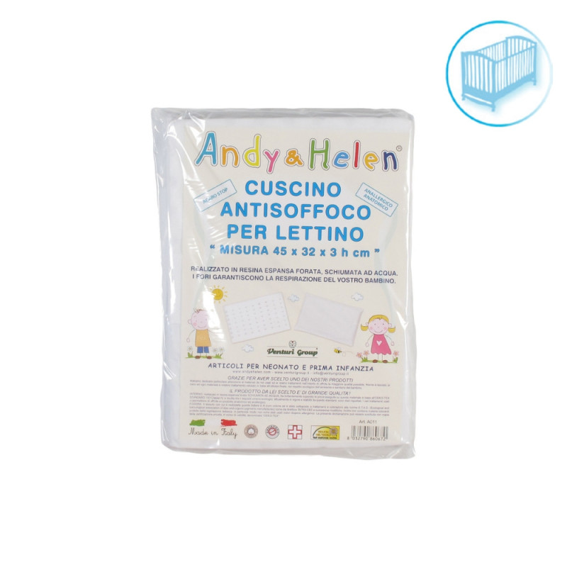 CUSCINO ANTISOFFOCO PER LETTINO ANDY&HELEN A011