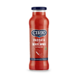 CIRIO PASSATA DELLA MAREMMA EXTRAFINE IN VETRO 700 GR.
