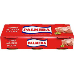 PALMERA TONNO ALL'OLIO DI OLIVA 3x70 GR.