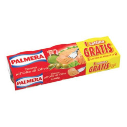 PALMERA TONNO ALL'OLIO DI OLIVA 3x160 GR.