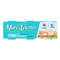 MARE APERTO TONNO AL NATURALE 3x80 GR.