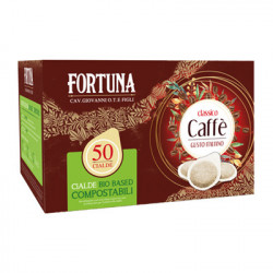 FORTUNA CAFFÈ CLASSICO, 50 CIALDE COMPOSTABILI