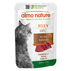 ALMO NATURE HFC JELLY CATS: TONNO 55 GR.