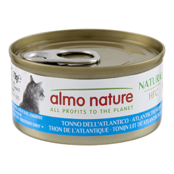 ALMO NATURE HFC NATURAL CATS: TONNO DELL'ATLANTICO 70 GR.
