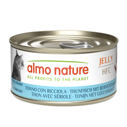 ALMO NATURE HFC JELLY CATS: TONNO E RICCIOLA 70 GR.