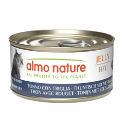 ALMO NATURE HFC JELLY CATS: TONNO E TRIGLIA 70 GR.