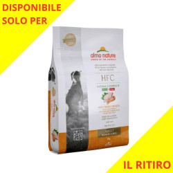 ALMO NATURE HFC DOG ADULT M/L: CROCCHETTE POLLO 8 KG