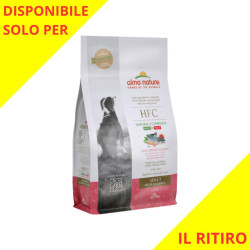 ALMO NATURE HFC DOG ADULT M/L: CROCCHETTE SALMONE 8 KG