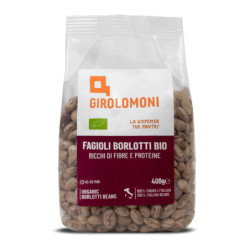 GIROLOMONI FAGIOLI BORLOTTI BIO 400 GR