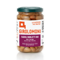 GIROLOMONI FAGIOLI BORLOTTI LESSATI BIO 300 GR
