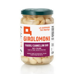 GIROLOMONI FAGIOLI CANNELLINI LESSATI BIO 300 GR