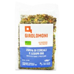 GIROLOMONI ZUPPA DI CEREALI E LEGUMI BIO 400 GR