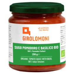 GIROLOMONI SUGO DI POMODORO AL BASILICO BIO 290 GR