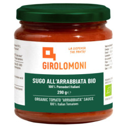 GIROLOMONI SUGO ALL'ARRABBIATA BIO 290 GR