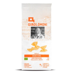 GIROLOMONI FARFALLE BRONZO SEMOLA DI GRANO DURO BIO 500 GR