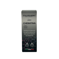 ITALPHARMA SIERO ALLA CHERATINA RISTRUTTURANTE, ELASTICIZZANTE, RICOSTITUENTE E NUTRIENTE 100 ML.