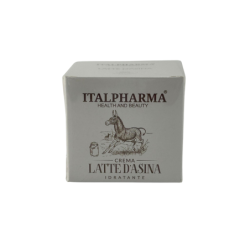 ITALPHARMA CREMA VISO, COLLO E DECOLLETE' AL LATTE D'ASINA IDRATANTE 50 ML.