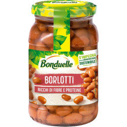 BONDUELLE FAGIOLI BORLOTTI IN VETRO 330 GR.