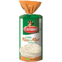 CURTIRISO GALLETTE BIOLOGICHE DI RISO E MAIS 130 GR.